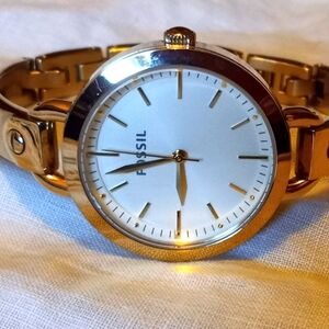 Fossil Watch ladies BQ3024 All stainless steel